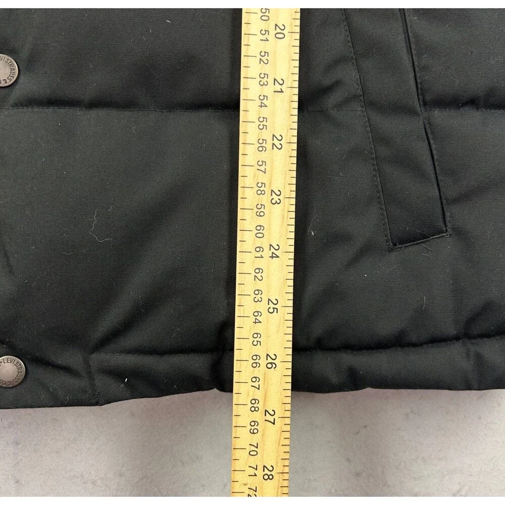 Levi's Men's Out West Mixed Media Puffer Vest